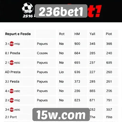 Comparação do 236bet1 com concorrentes do setor