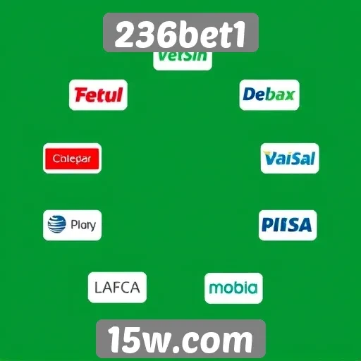 Métodos de pagamento aceitos na 236bet1